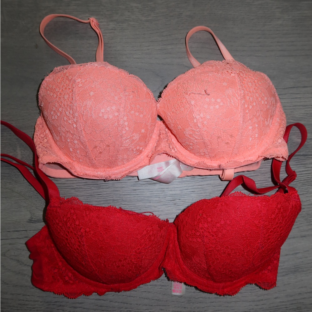Victoria’s Secret PINK Lace Bra Bundle